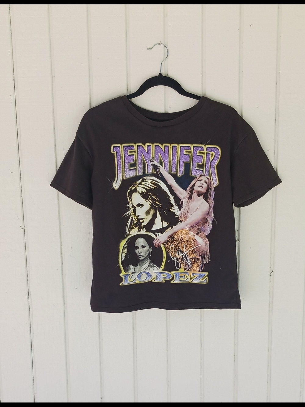 Jennifer Lopez Graphic Tee - Black